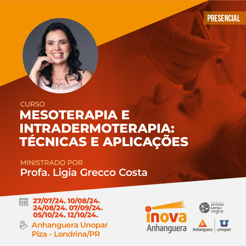 Capa curso Mesoterapia e Intradermoterapia